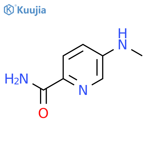 5-(Methylamino)pyridine-2-carboxamide structure