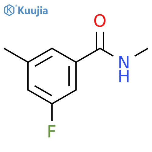 3-Fluoro-N,5-dimethylbenzamide structure