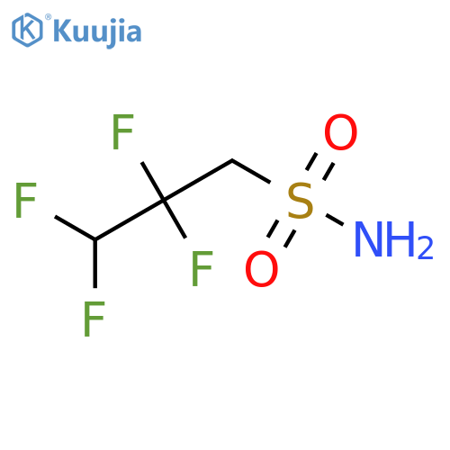 2,2,3,3-Tetrafluoropropane-1-sulfonamide structure