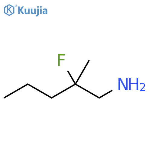 2-fluoro-2-methylpentan-1-amine structure