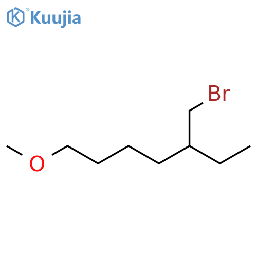 Heptane, 5-(bromomethyl)-1-methoxy- structure