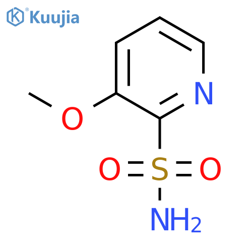 3-Methoxypyridine-2-sulfonamide structure