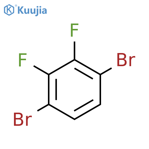 1,4-dibromo-2,3-difluoro-benzene structure
