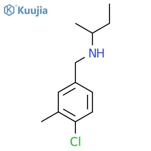 (butan-2-yl)(4-chloro-3-methylphenyl)methylamine structure