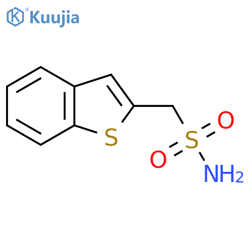 (1-benzothiophen-2-yl)methanesulfonamide structure