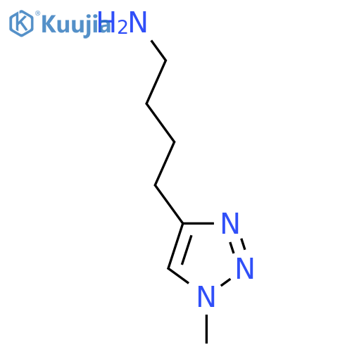 4-(1-methyl-1H-1,2,3-triazol-4-yl)butan-1-amine structure