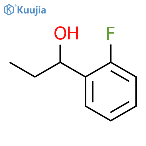(1R)-1-(2-fluorophenyl)propan-1-ol structure