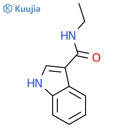 1H-Indole-3-carboxamide, N-ethyl- structure