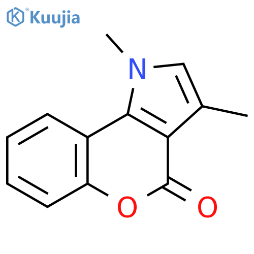 1,3-dimethyl-[1]Benzopyrano[4,3-b]pyrrol-4(1H)-one structure
