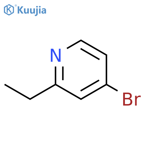 4-Bromo-2-ethylpyridine structure
