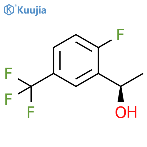 (1R)-1-2-fluoro-5-(trifluoromethyl)phenylethan-1-ol structure