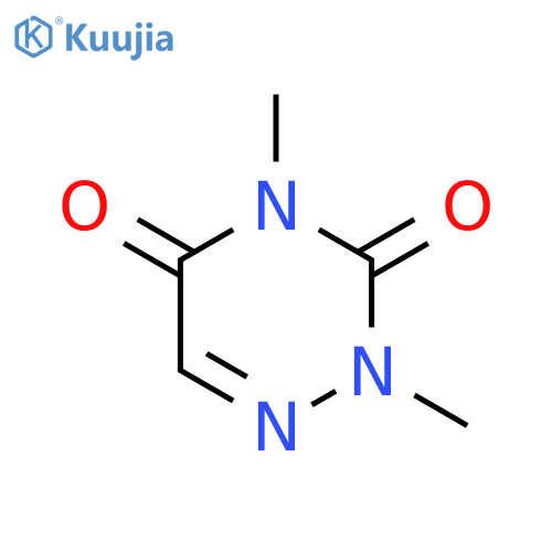 1,2,4-Triazine-3,5(2H,4H)-dione,2,4-dimethyl- structure