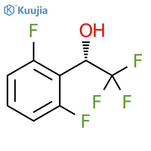 (1S)-1-(2,6-difluorophenyl)-2,2,2-trifluoroethan-1-ol structure