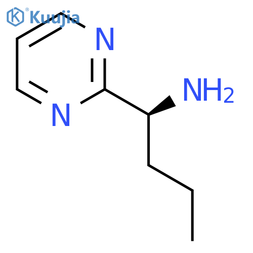 (1S)-1-(pyrimidin-2-yl)butan-1-amine structure