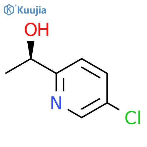 (1R)-1-(5-chloropyridin-2-yl)ethan-1-ol structure