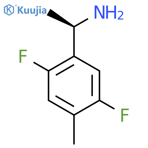 (1R)-1-(2,5-difluoro-4-methylphenyl)ethan-1-amine structure