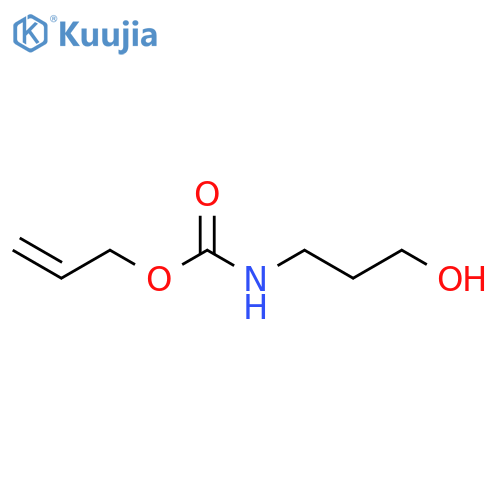 Carbamic acid,(3-hydroxypropyl)-, 2-propenyl ester (9CI) structure