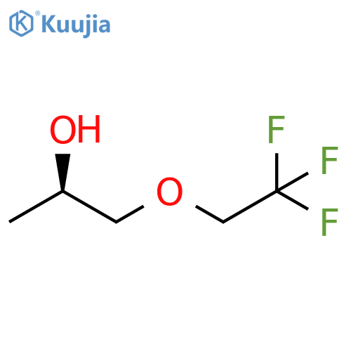 (2R)-1-(2,2,2-trifluoroethoxy)propan-2-ol structure