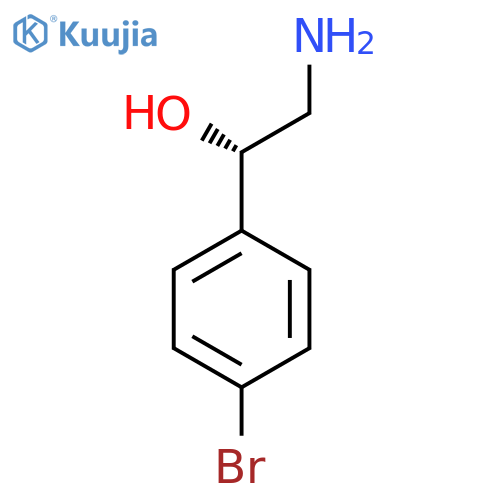 (1S)-2-amino-1-(4-bromophenyl)ethan-1-ol structure