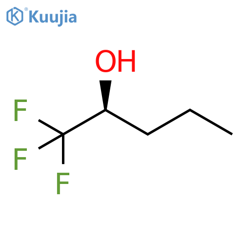 (2S)-1,1,1-Trifluoropentan-2-ol structure