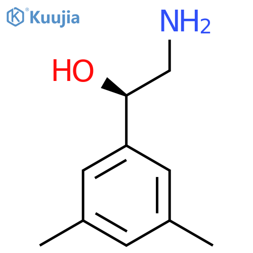 (1R)-2-Amino-1-(3,5-dimethylphenyl)ethan-1-ol structure