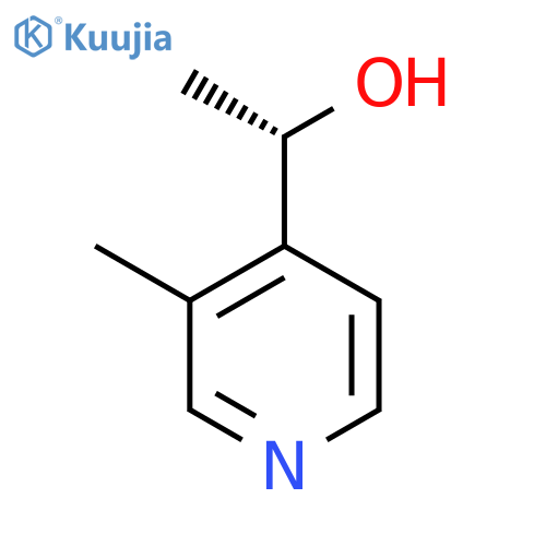(1S)-1-(3-methylpyridin-4-yl)ethan-1-ol structure