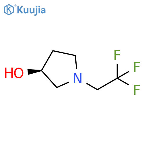 (3S)-1-(2,2,2-trifluoroethyl)pyrrolidin-3-ol structure