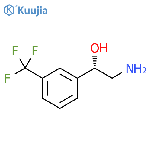 (1S)-2-amino-1-3-(trifluoromethyl)phenylethan-1-ol structure