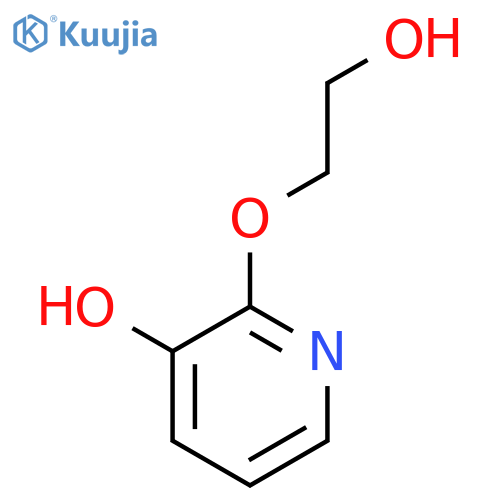 2-(2-Hydroxyethoxy)pyridin-3-ol structure