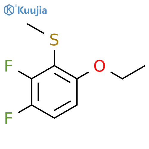(6-Ethoxy-2,3-difluorophenyl)(methyl)sulfane structure