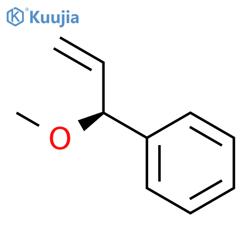 Benzene, [(1S)-1-methoxy-2-propenyl]- structure