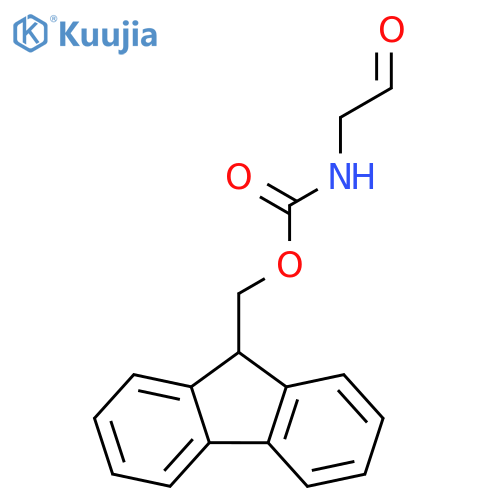 (9H-Fluoren-9-yl)methyl 2-oxoethylcarbamate structure