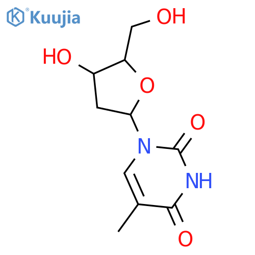 Thymidine-1',2',3',4',5'-13C5 structure