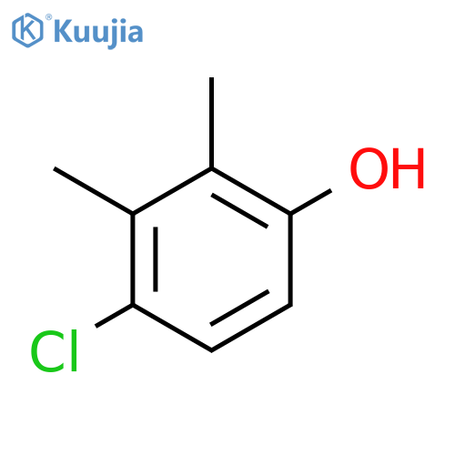Phenol,4-chloro-2,3-dimethyl- structure