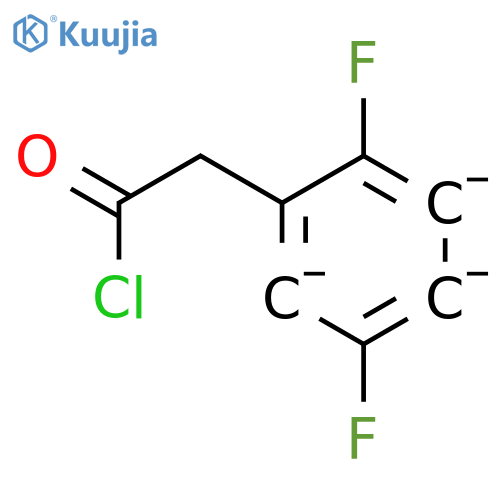 2,5-Difluorophenylacetyl chloride structure
