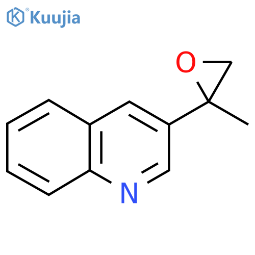 3-(2-methyloxiran-2-yl)quinoline structure