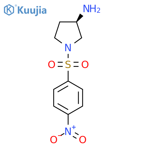 (3R)-1-(4-Nitrobenzenesulfonyl)pyrrolidin-3-amine structure