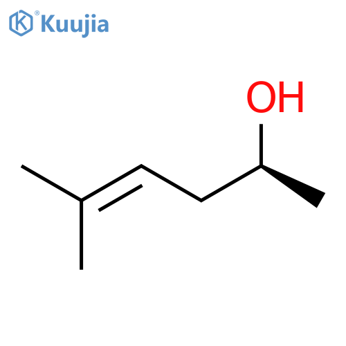 4-Hexen-2-ol, 5-methyl-, (2S)- structure