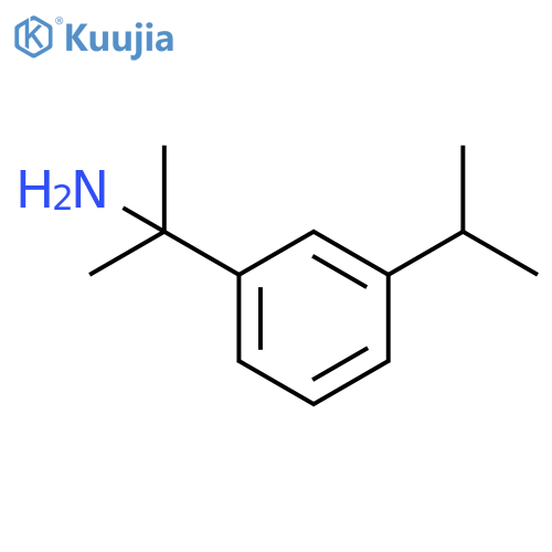 2-3-(propan-2-yl)phenylpropan-2-amine structure
