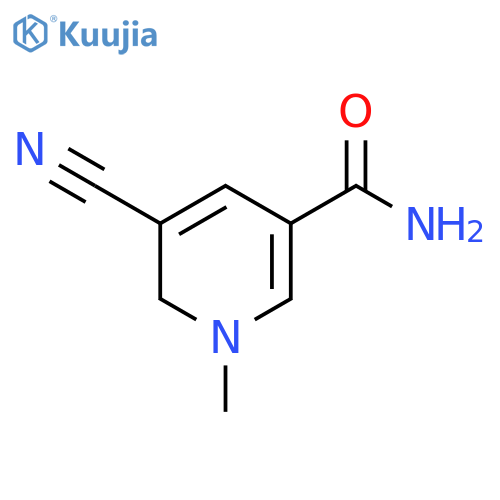 3-Pyridinecarboxamide,5-cyano-1,6-dihydro-1-methyl- structure