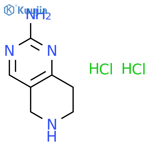 5,6,7,8-Tetrahydropyrido4,3-dpyrimidin-2-amine Dihydrochloride structure