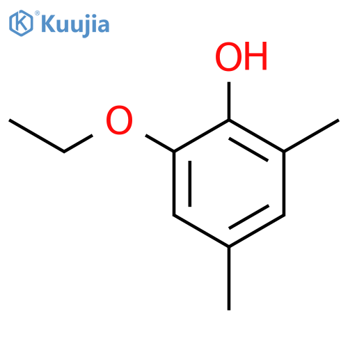 2,4-Dimethyl-6-ethoxyphenol structure