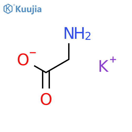 Glycine, potassium salt(1:1) structure