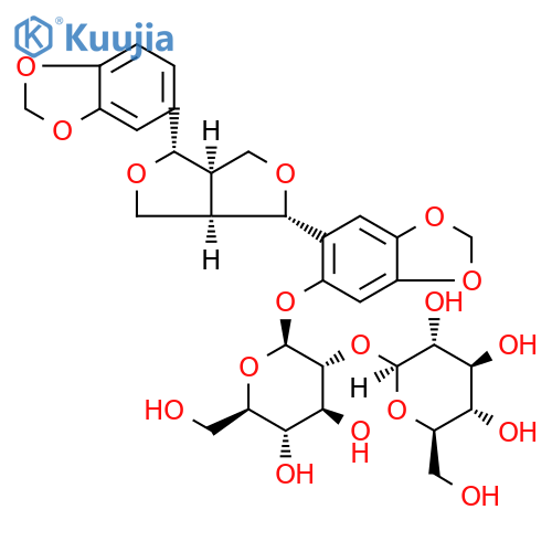 Sesaminol (1→2) diglucoside structure