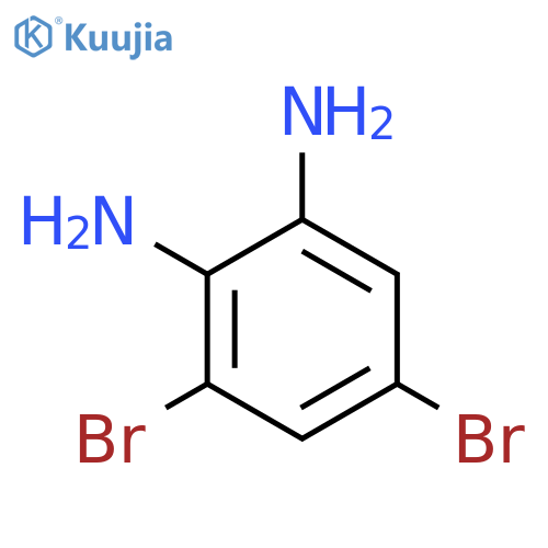 3,5-Dibromobenzene-1,2-diamine structure