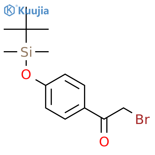 4-(tert-Butyl)dimethylsilyloxyphenacyl Bromide structure
