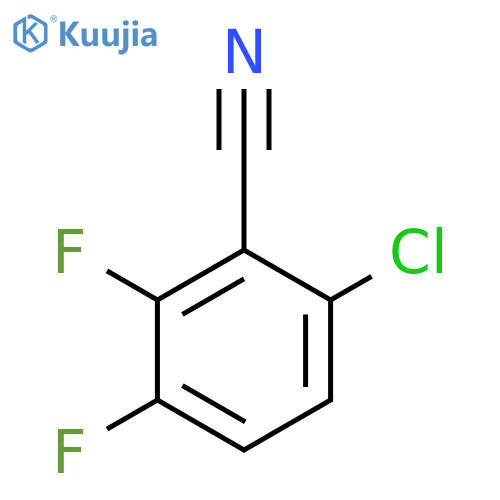 6-Chloro-2,3-difluorobenzonitrile structure