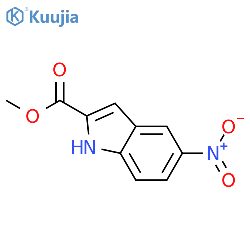 Methyl 5-nitro-1H-indole-2-carboxylate structure