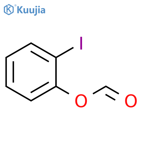 Phenol, 2-iodo-, 1-formate structure