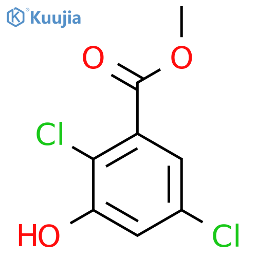 Methyl 2,5-dichloro-3-hydroxybenzoate structure